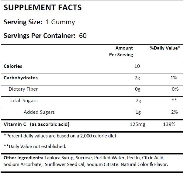 Vitamin C - Gummies